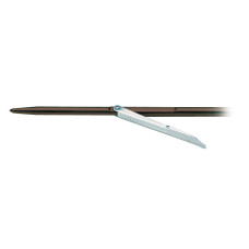 Omer ss / Inox nuoli 6,3mm yhdellä 7,4cm lipalla 